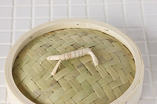 Amazon | 【かごや】竹 中華セイロ 15.5cm[ふた](0295) | かごや